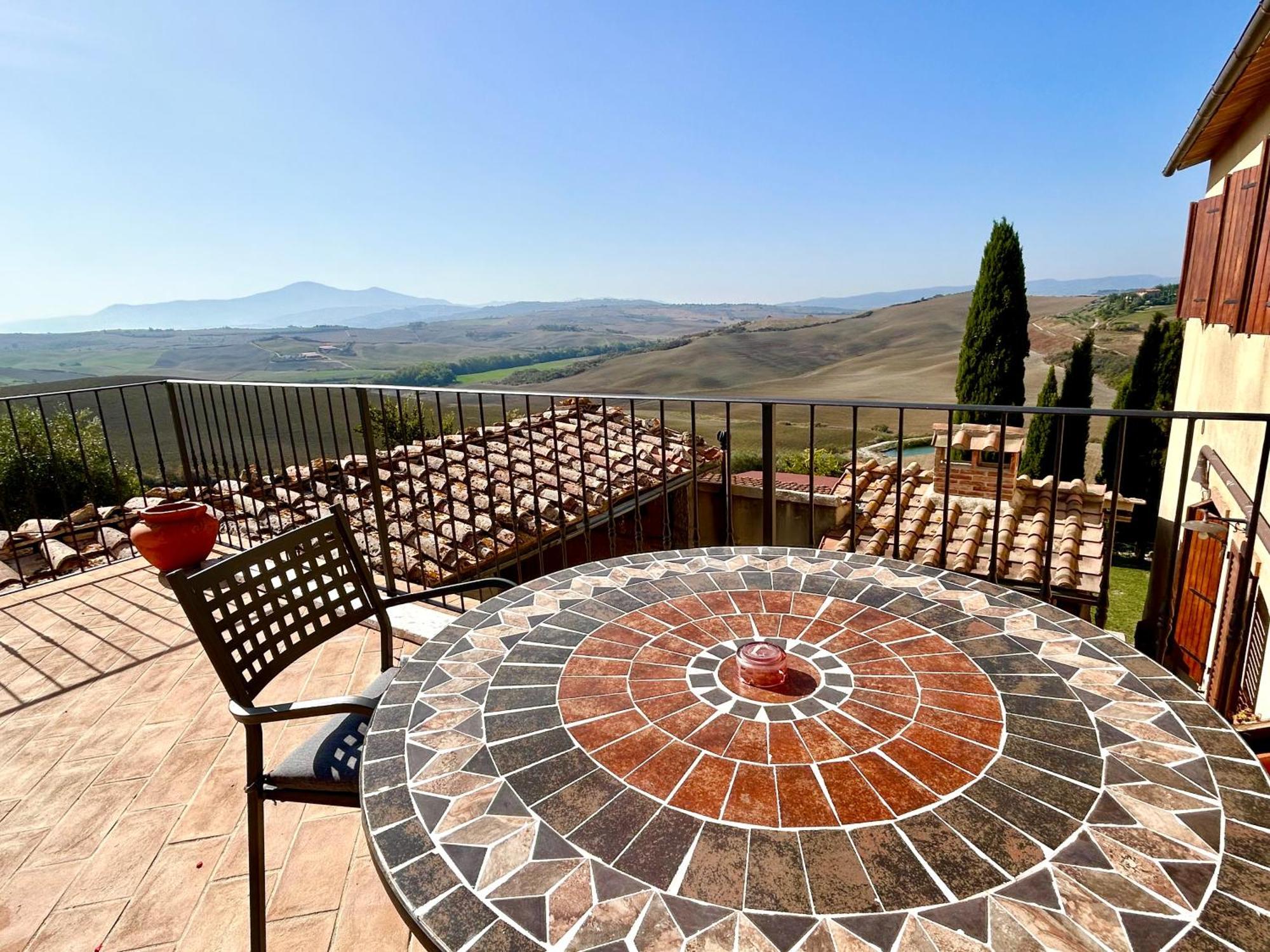 Podere Poggio Salto Apartment ปีเอนซา ภายนอก รูปภาพ