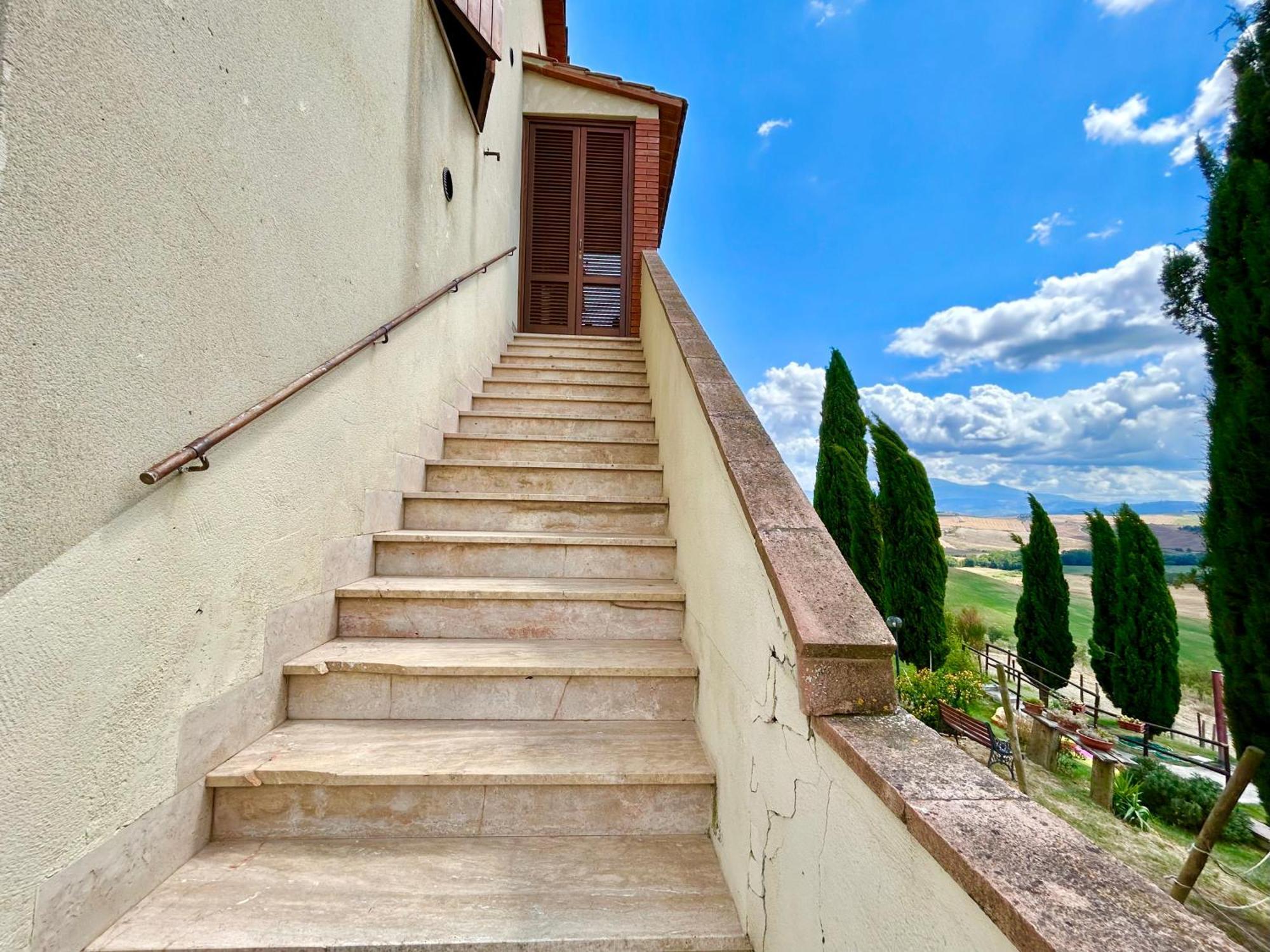 Podere Poggio Salto Apartment ปีเอนซา ห้อง รูปภาพ